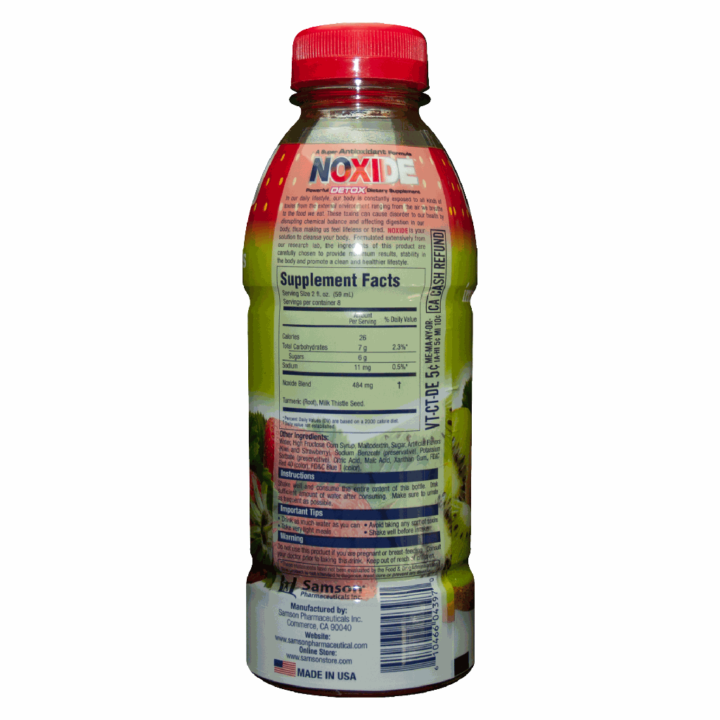 Noxide Kiwi Strawberry 16 FL oz / 6ct box