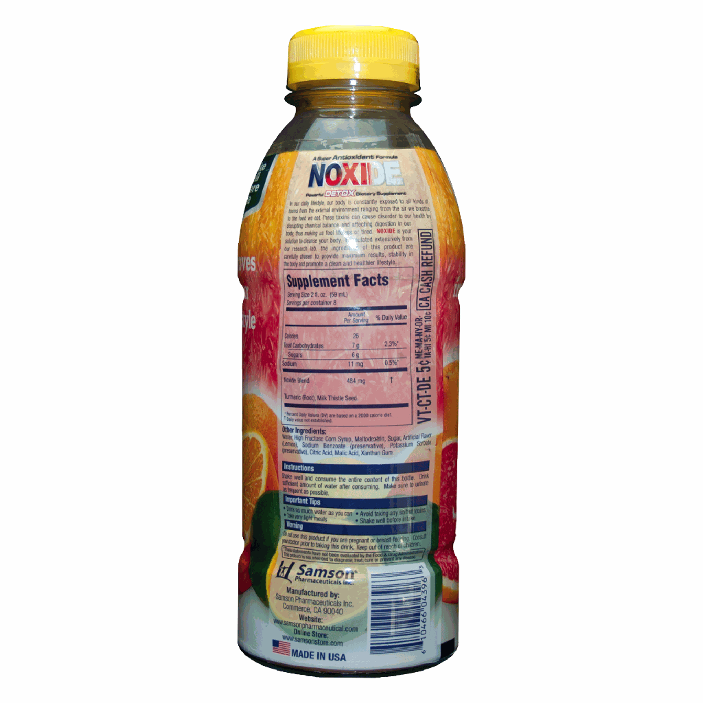Noxide Citrus 16 FL oz / 6ct box