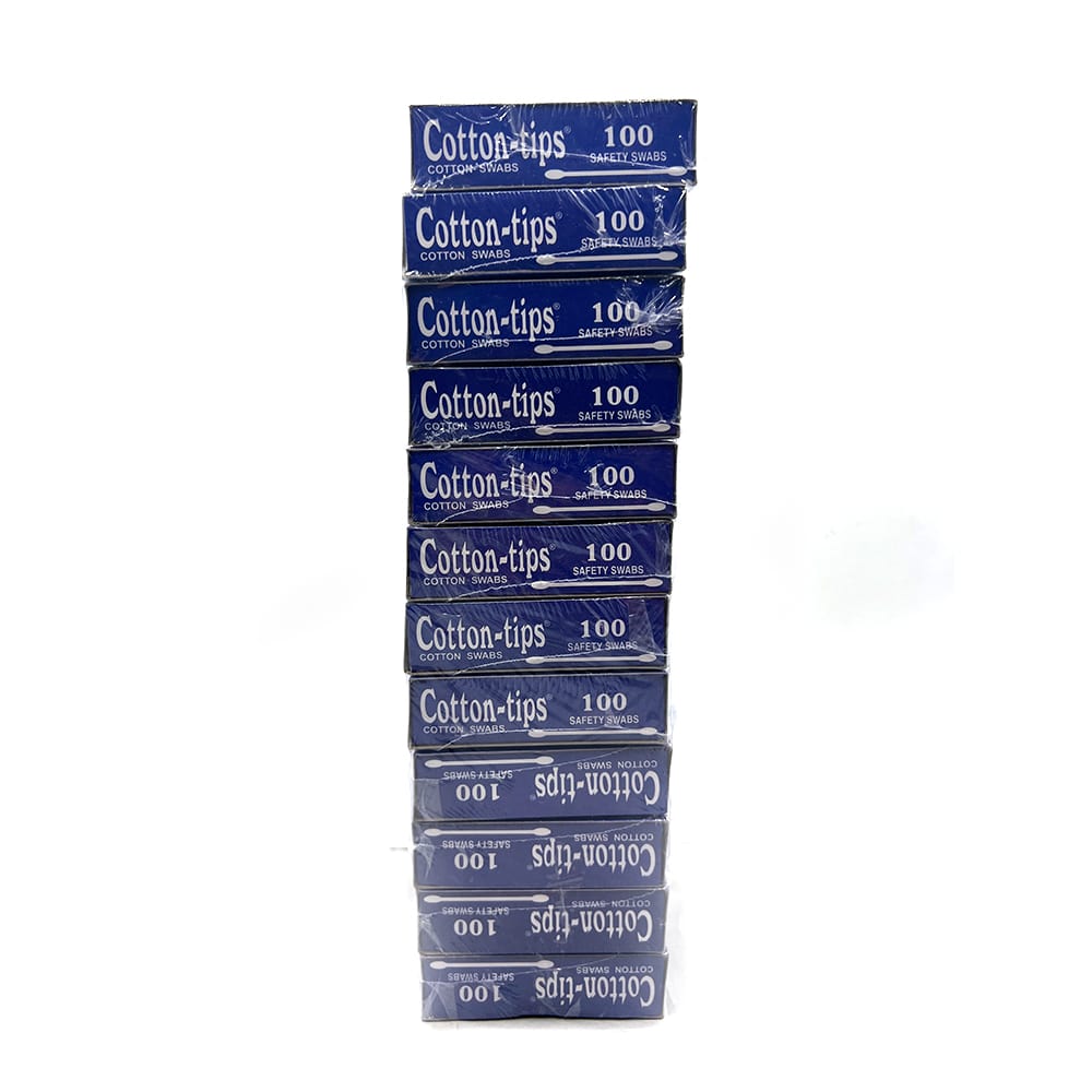 Cotton Tip - KC 100ct - Pack -12 Packs Disp / 1ct
