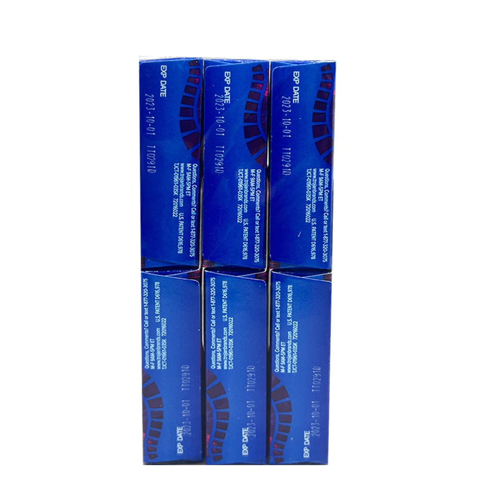 Trojan Double Ecstasy 3/Pack - 6 Packs 01961