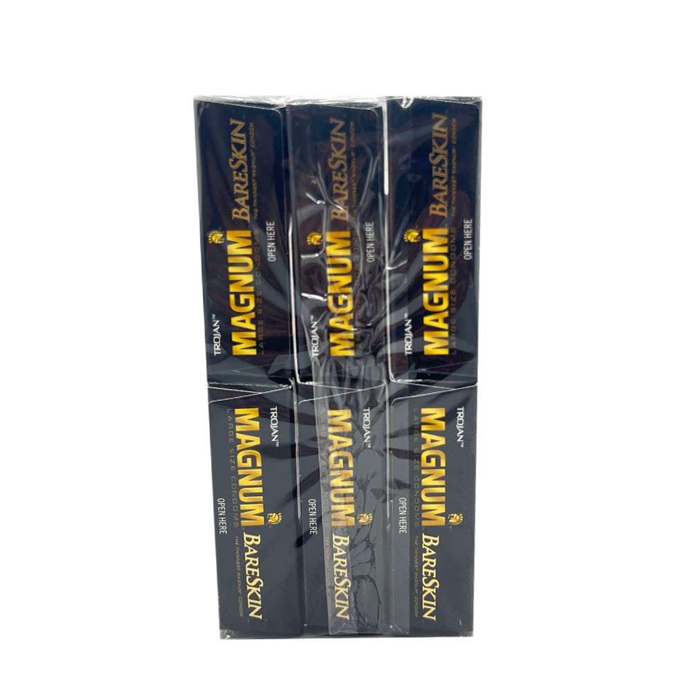 Trojan Magnum Bareskin 3/Pack - 6 Packs 22888