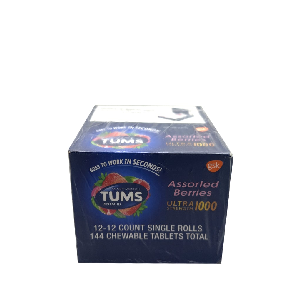 Tums Antacid 1000  Assorted Berries 12ct pack