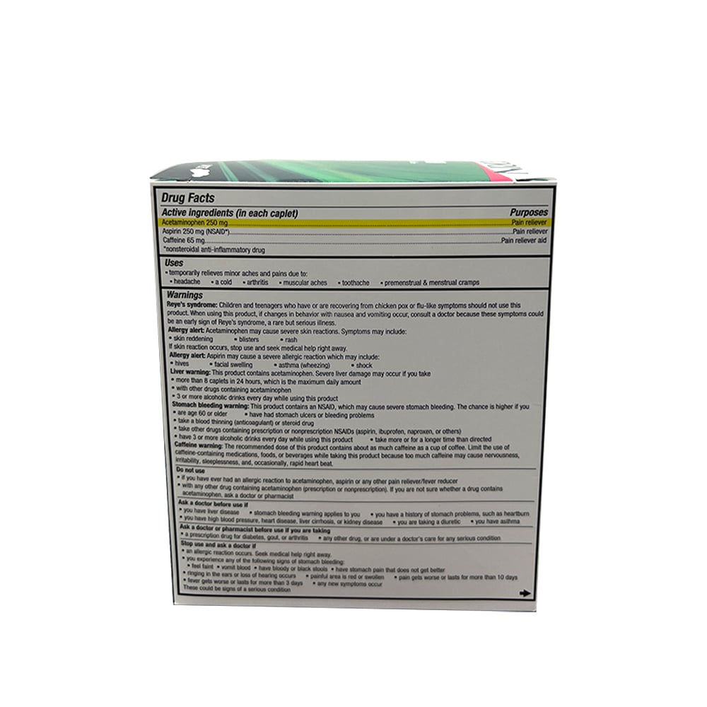 Excedrin  Extra Strenght 2 Pills-Pouch / 25ct