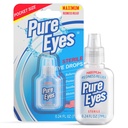 Pure Eyes  0.24 FL OZ (7 mL ) Maximum Redness Relief  12ct-Box
