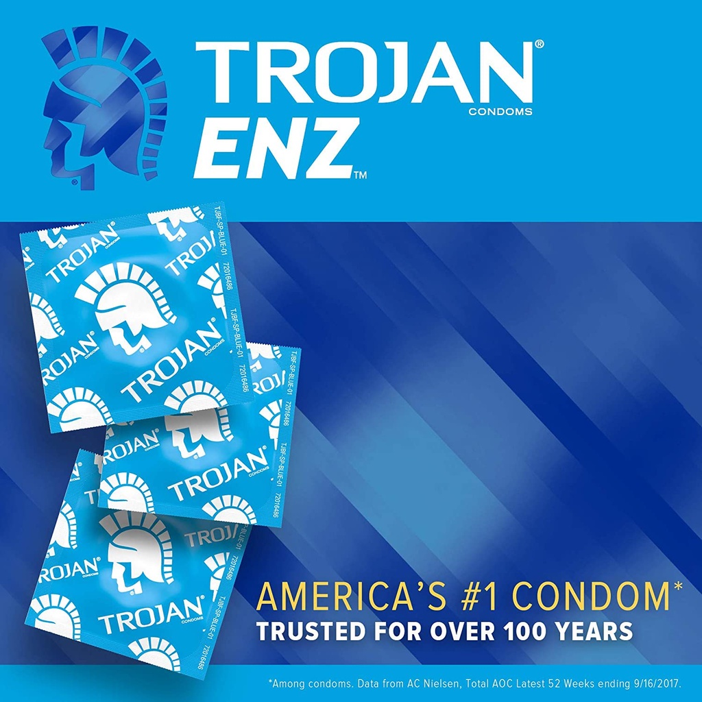 Trojan Dark Blue 3/Pack - 6 Packs 93150