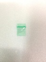 Zip Lock Bags 1/2 X 1/2, 36 CT board Green