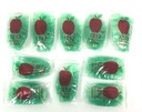 Zip Lock Bags 1/2 X 1/2, 36 CT board Green
