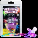 Flashing Pacifier Carded  1/ct