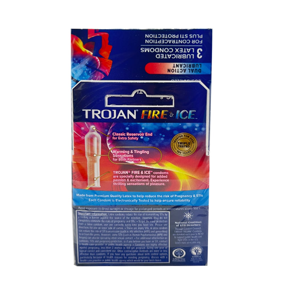 Trojan Fire & Ice 3/Pack - 6 Packs 96003