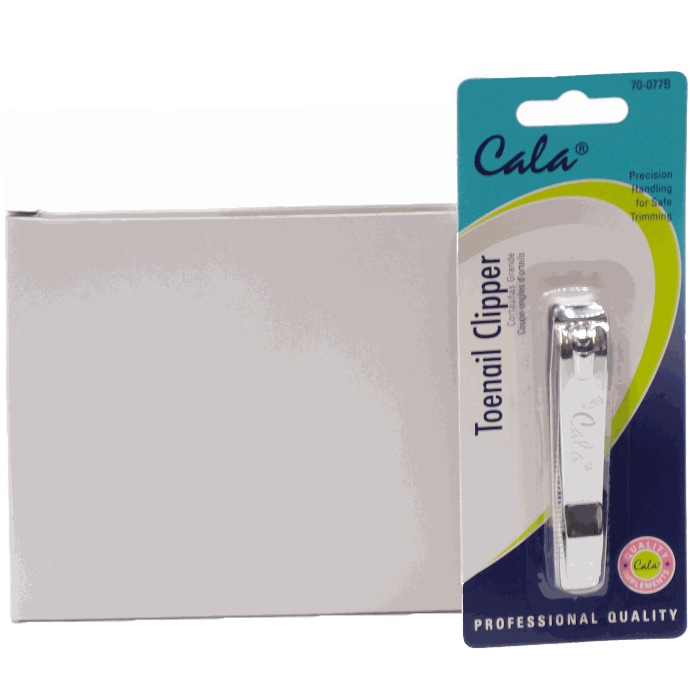 Cala Toe Nail Clipper 1 Pack Carded - 12 Cards/Box #70-077B