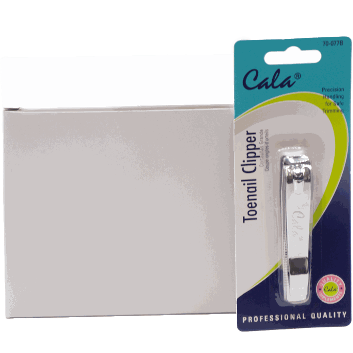 Cala Toe Nail Clipper 1 Pack Carded - 12 Cards/Box 70-077B