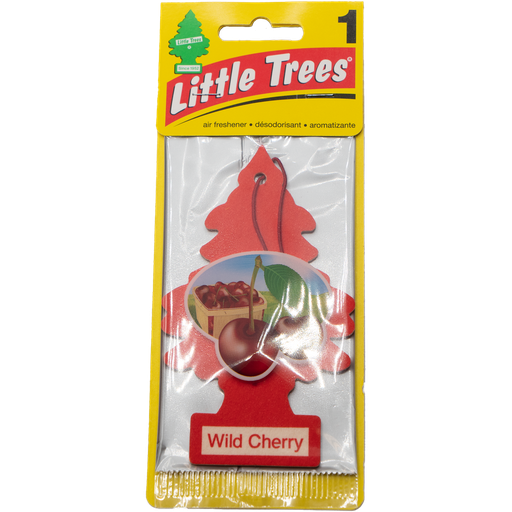 Car Freshener Little Trees Single - 24ct./Pack -Wild Cherry