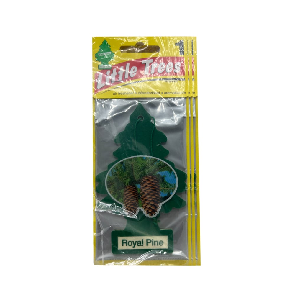 [AF082/Royal] Car-Freshener Little Trees Single Pack- 24 ct/ Royal Pine