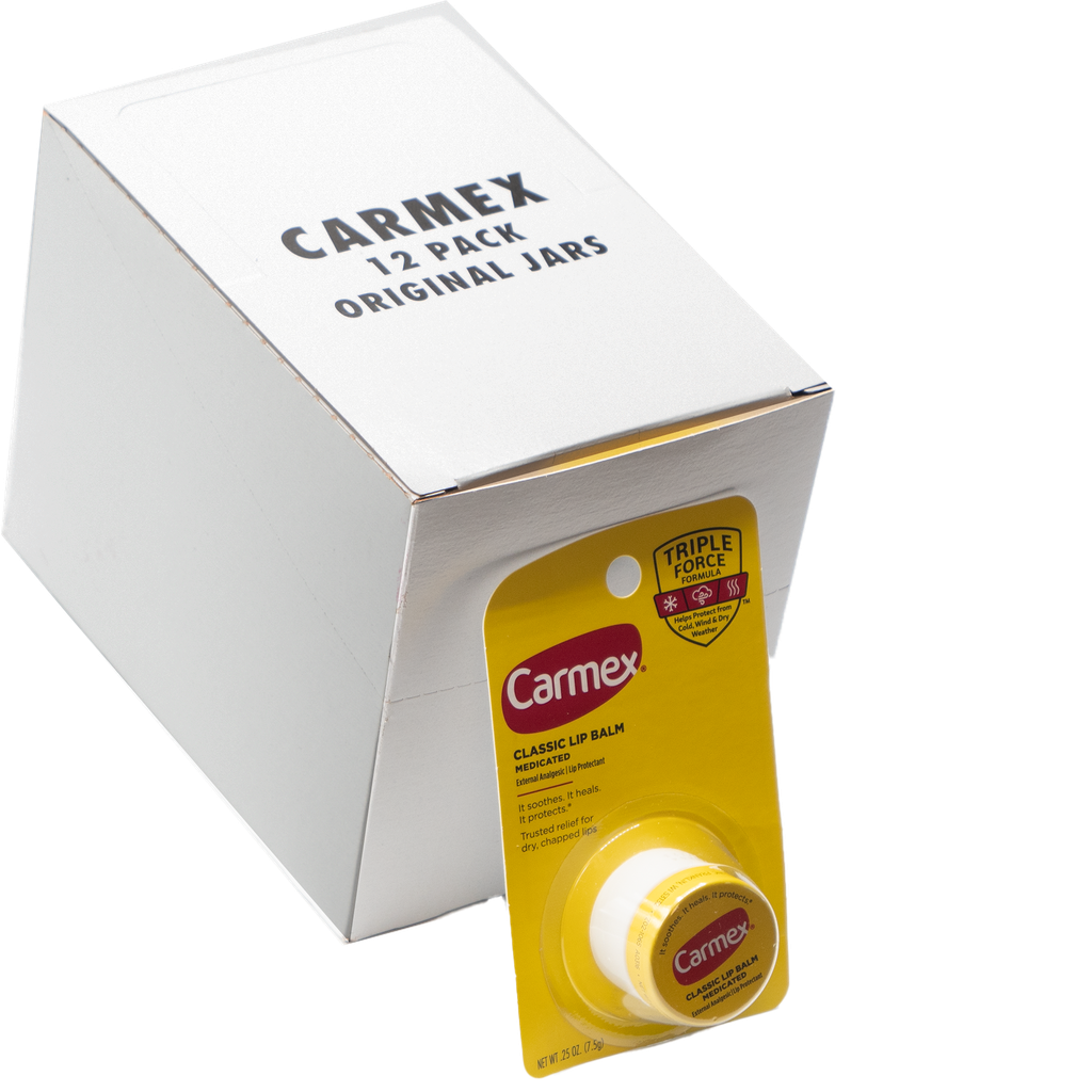 Carmex Jar Carded - 12 ct / Box