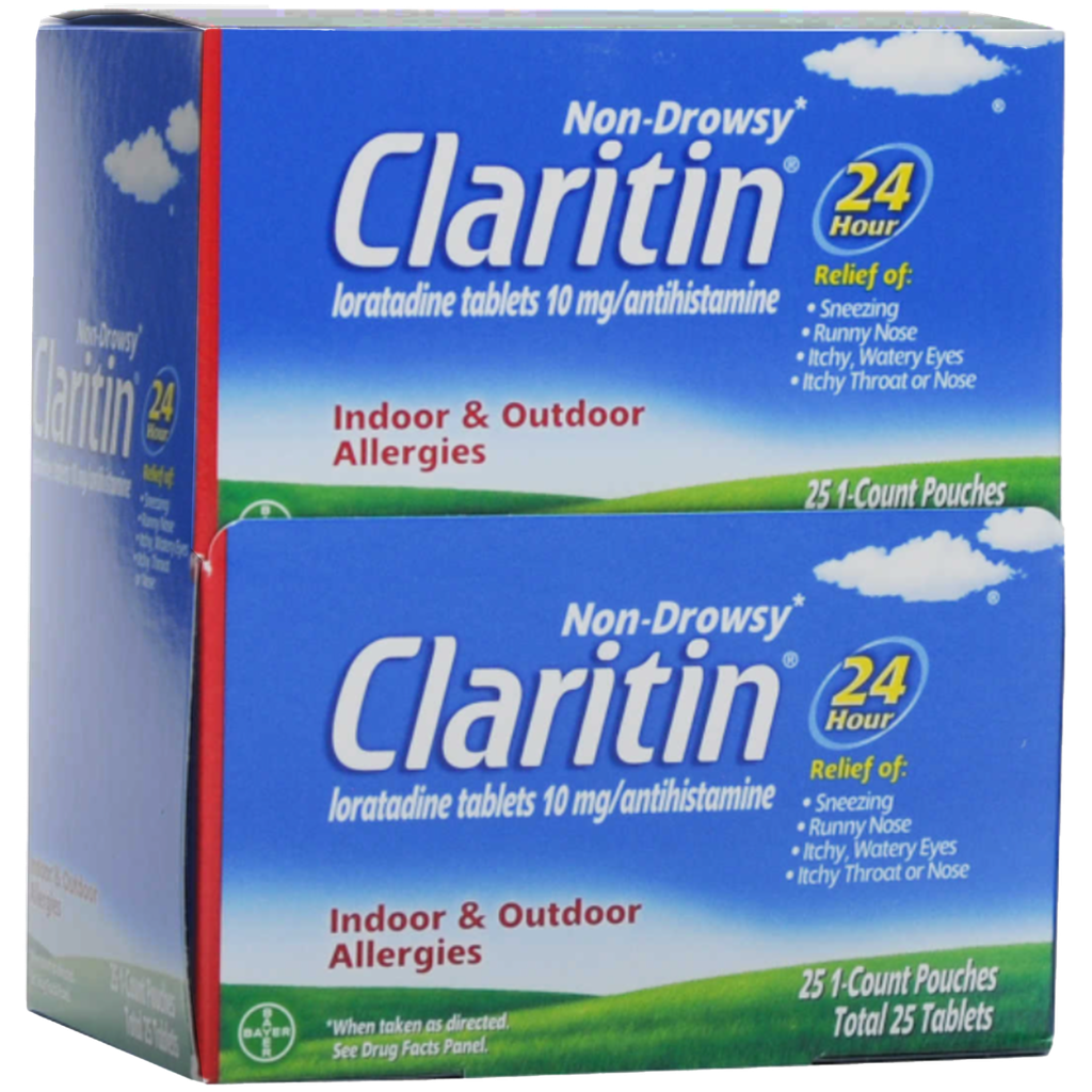Claritin 1 Pill/pouch, 25ct./Box