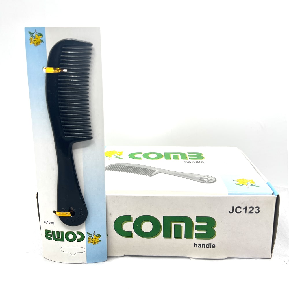 [HB005] Comb Handle Carded, 24 ct./Box