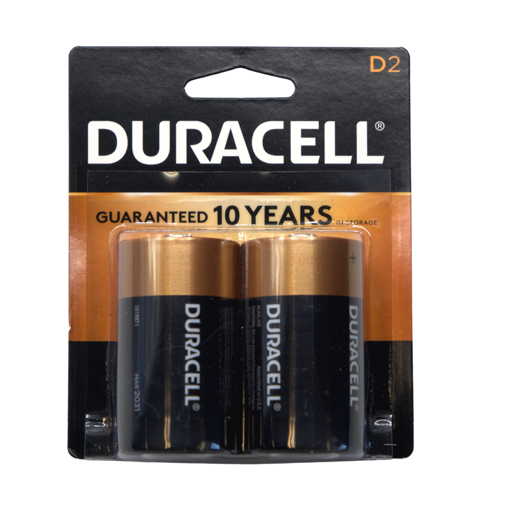 [BAT001-48] D/2 Duracell USA Copper Top - pack of 6