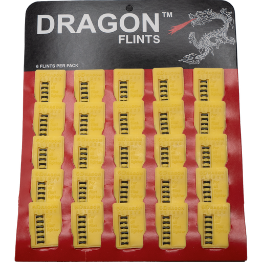 [BUT019] Dragon Flints Board - 25ct./Box