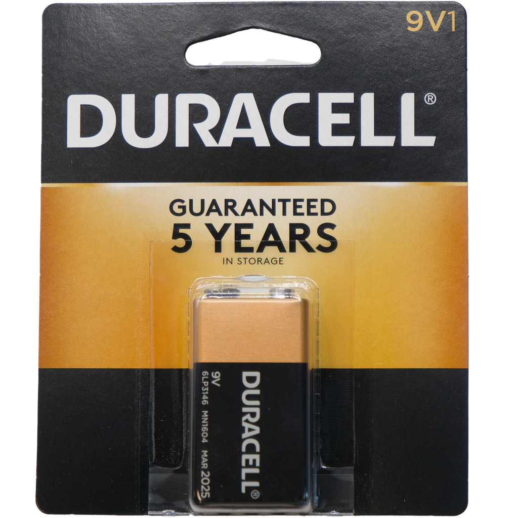[BAT007-48] 9V 1 pack Duracell USA Coppertop - pack of 12