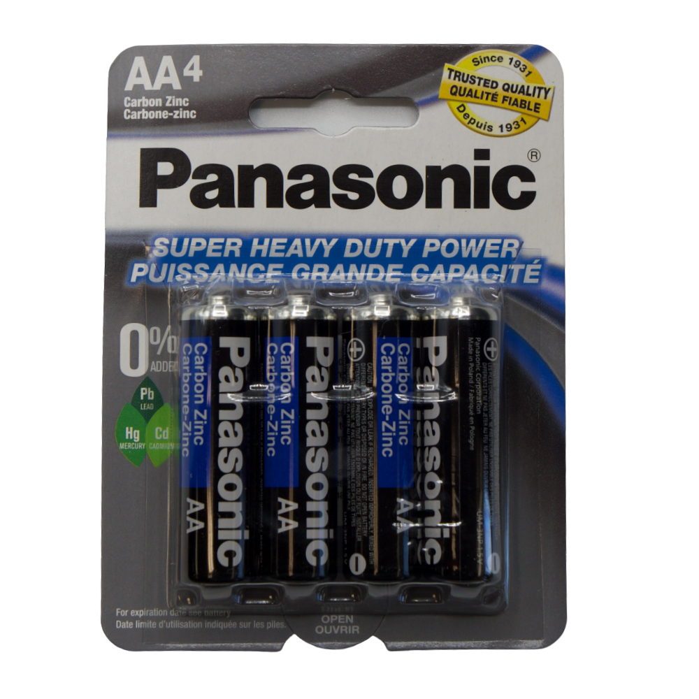 AA/4 Panasonic - Pack of 12