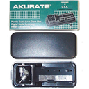 Akurate Plastic Scale Black / 1ct