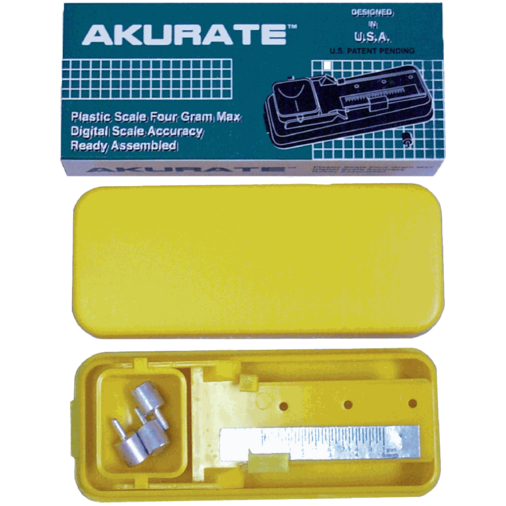 Akurate Plastic Scale yellow