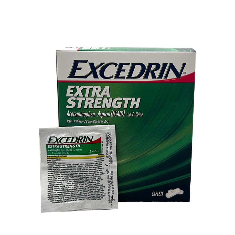 [MED015] Excedrin  Extra Strenght 2 Pills-Pouch / 25ct