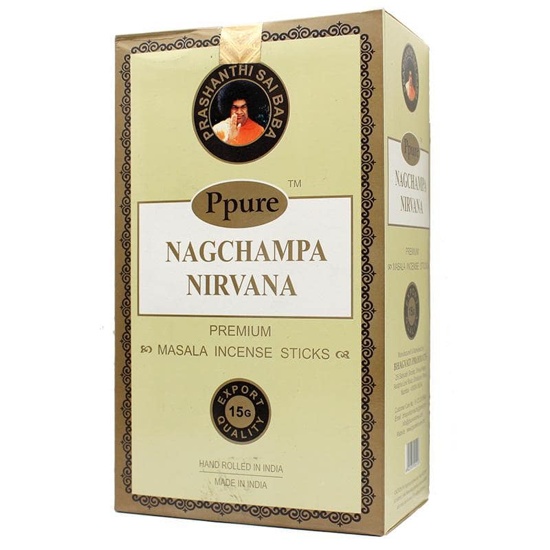 [AF0011-Nirvana] Nag Champa Ppure 15 gm / 12ct  Nirvana