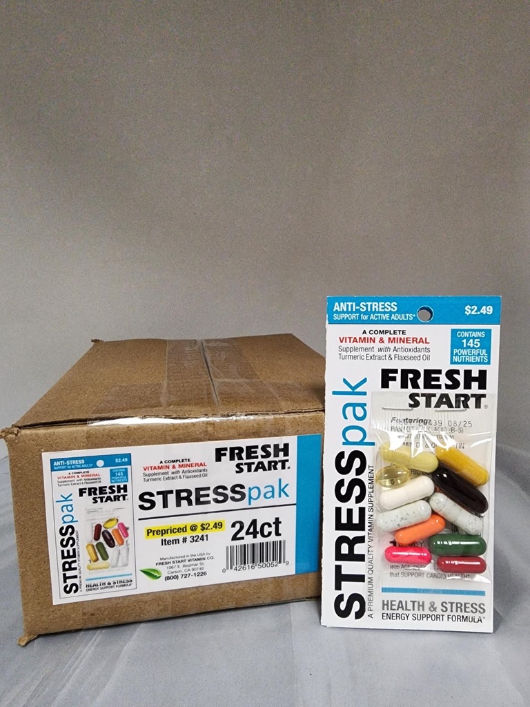 Fresh Start Vitamins 24 Cards/Box 1ct