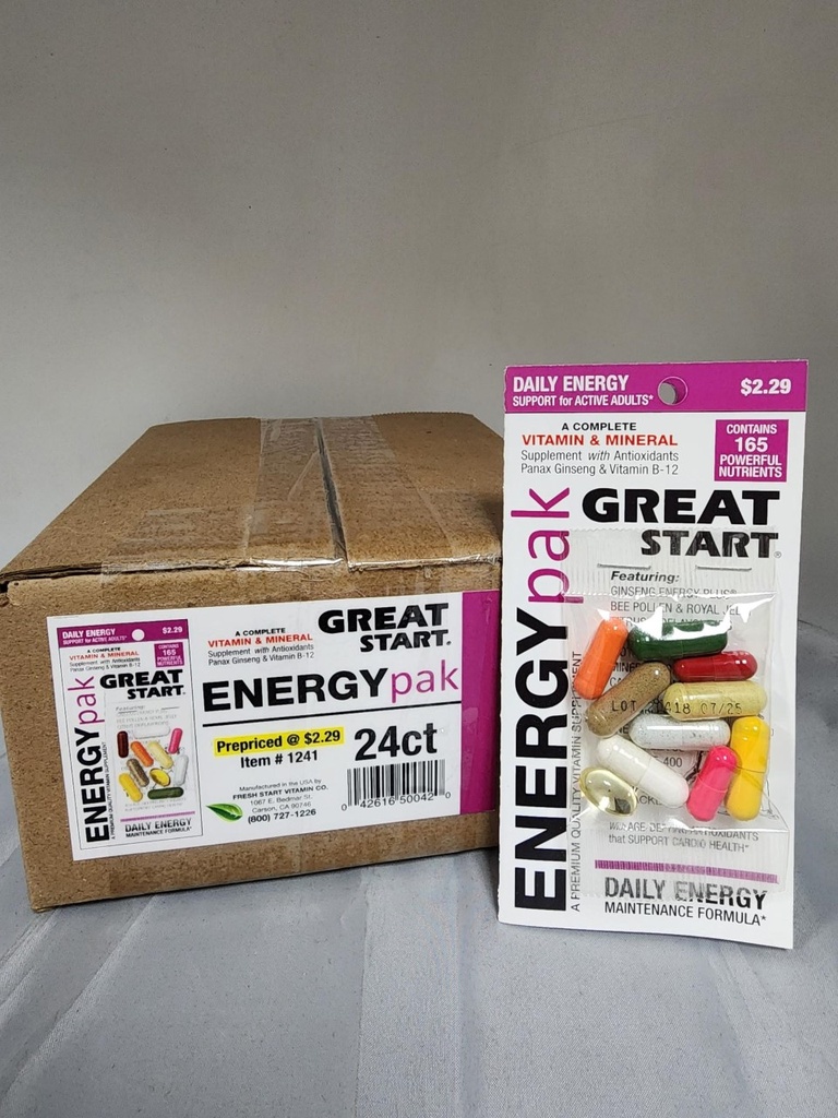 Great Start Vitamins - 24 Cards/Box 1ct