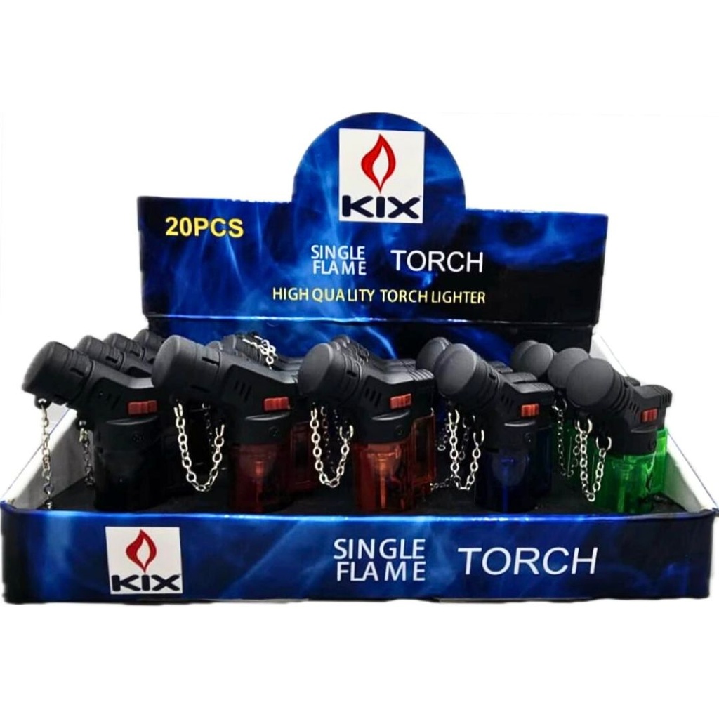 KIX Torch Mini lighter Single Flame 20ct / UN1057 # RF-007-S4