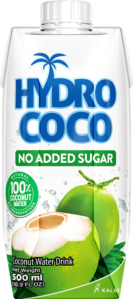 Hydro Coco No added Sugar  500ml / 12ct  Imported & Distributed by kassir