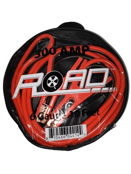 [CA0043] Jumper Cable Heavy Duty 6 Gauge 10 Feet KC-300 Amp / 1ct