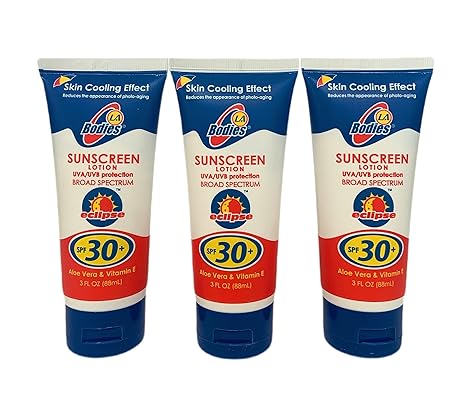 LA Bodies Sunscreen Lotion SPF/ 30 - 3oz 12 ct