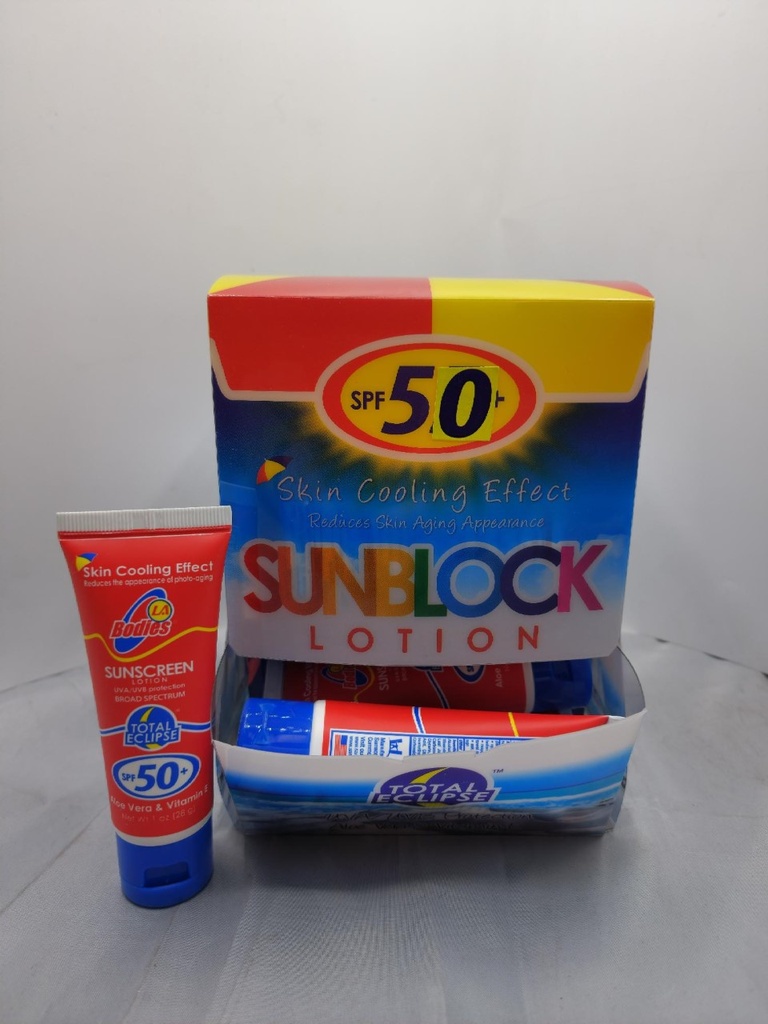 LA Bodies Sunscreen SPF 50 - 1oz - 24 ct./Box