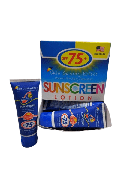 [HI047] LA Bodies Sunscreen SPF 75 - 1oz - 24 ct./Box