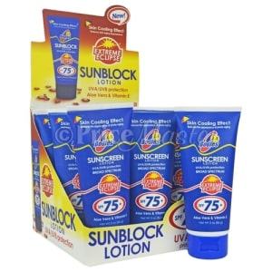 LA Bodies Sunscreen Lotion SPF/ 75 - 3oz 12 ct