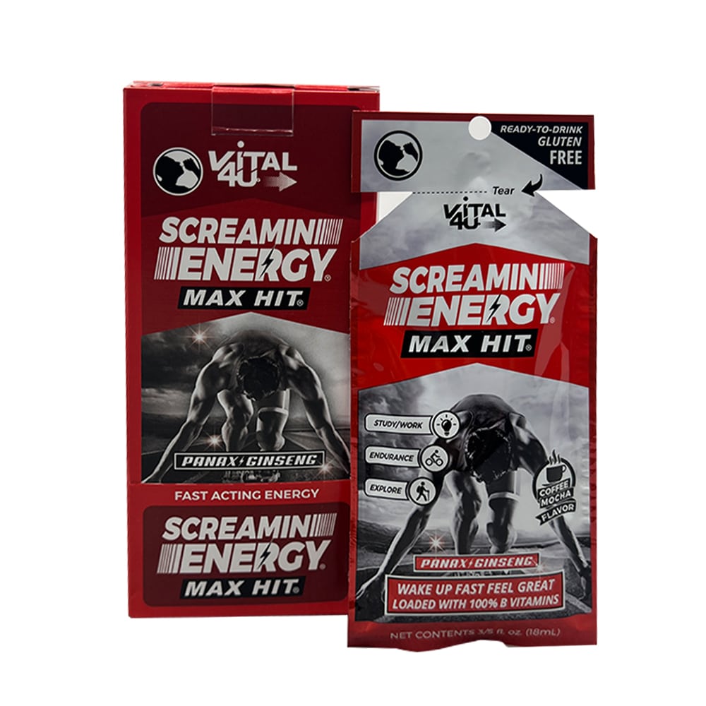 [VIT035-Red] Liquid Energy Screaming 12 Packs/Box
