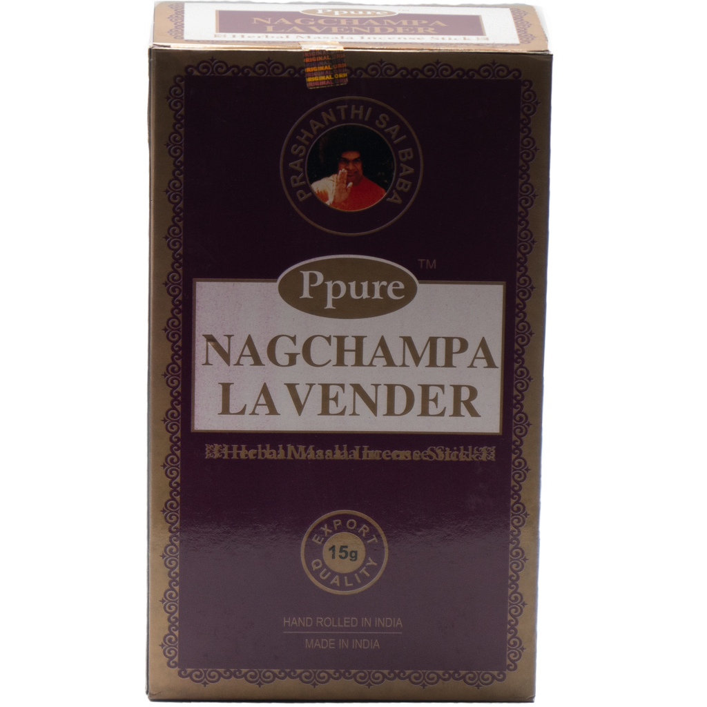Nag Champa Ppure 15 gm - 12ct - Lavender