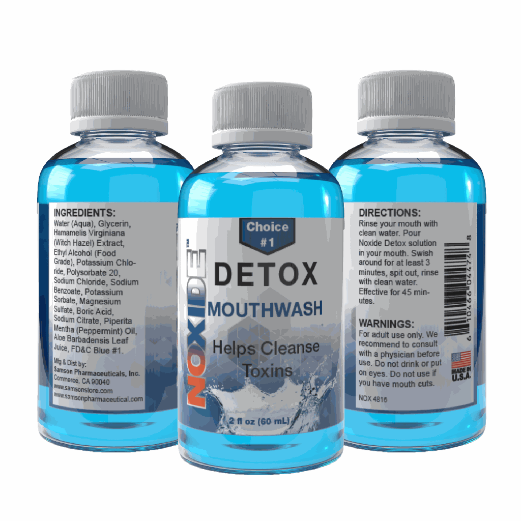 Noxide Detox Mouthwash 2oz 12ct box