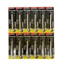 Road Tire Gauge Carded - 12ct/ Box Imported by K.C