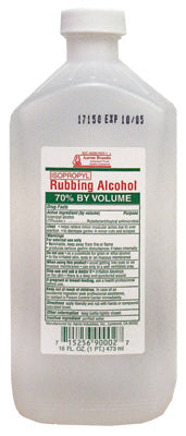 [HI020] Rubbing Alcohol 70% - 12 oz. 1 ct