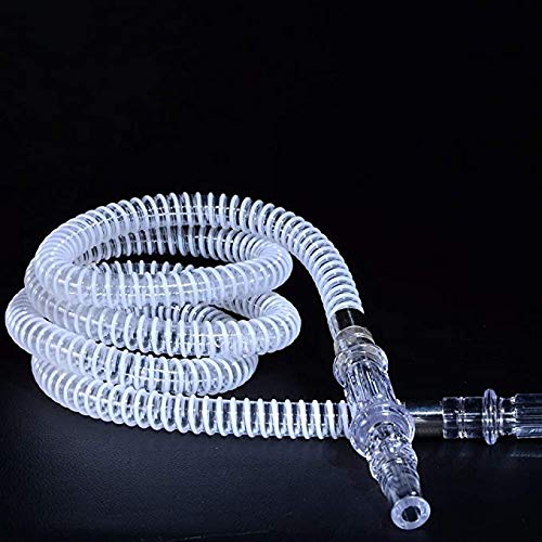 [CIG151] Silicone Hookah Hose - Acrylic Clear  1 ct
