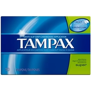 [MED019/Super] Tampax Super 10 Pieces/Box - 12ct