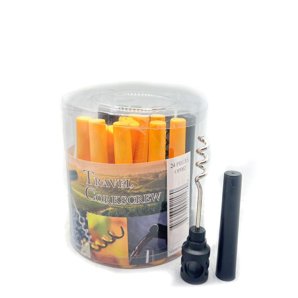 [OP002] Travel Corkscrew - 24 ct./Tub
