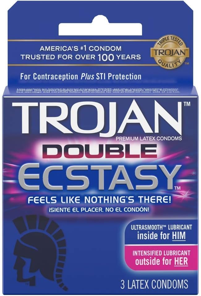 [CON000] Trojan Double Ecstasy 3/Pack - 6 Packs 01961
