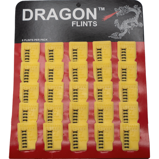 [BUT019] Dragon Flints Board - 25 ct./Box