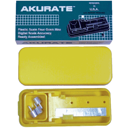 [SC013] Akurate Plastic Scale yellow