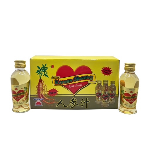 [VIT021] Sunergy Korean Ginseng Drink 120mL / 10ct Box
