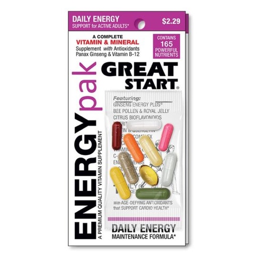 [VIT005/Great] Great Start Vitamins - 24 Cards/Box 1ct
